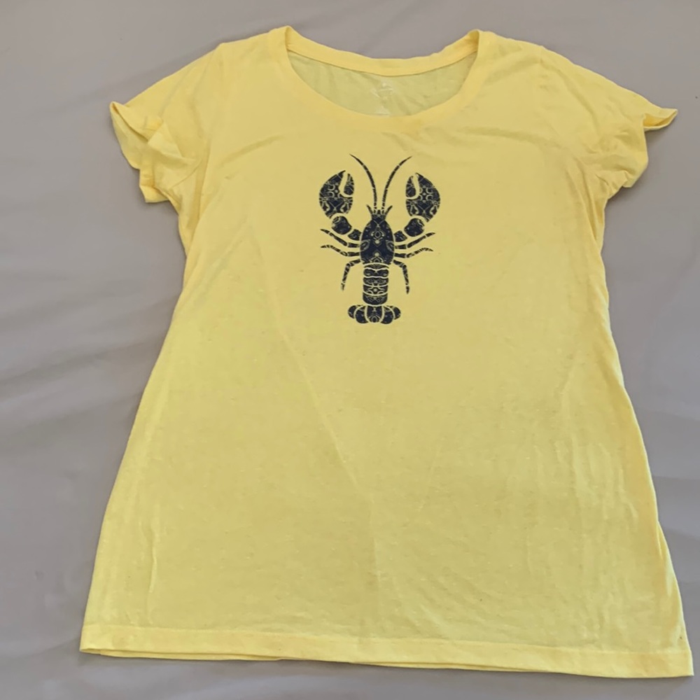 St. John’s Bay yellow lobster T-shirt